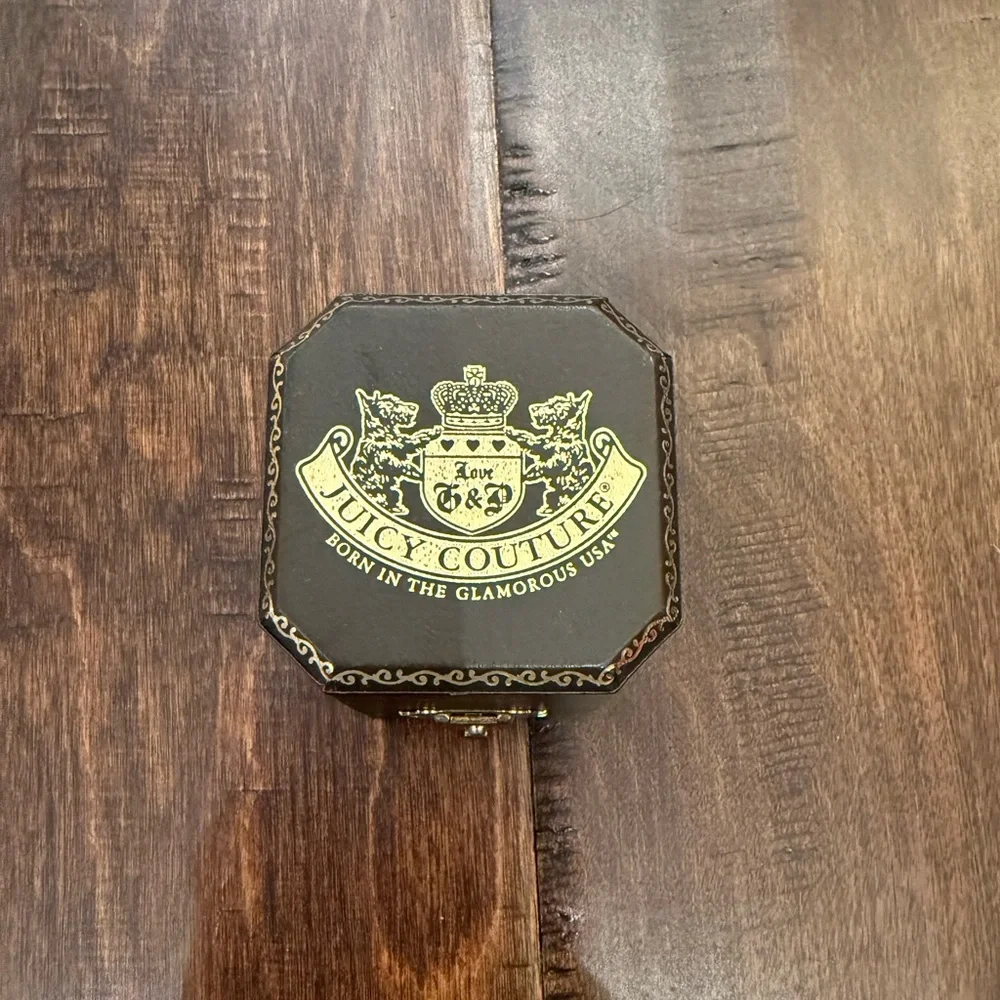 Juicy Couture Earring Jewelry Box Vintage Y2K